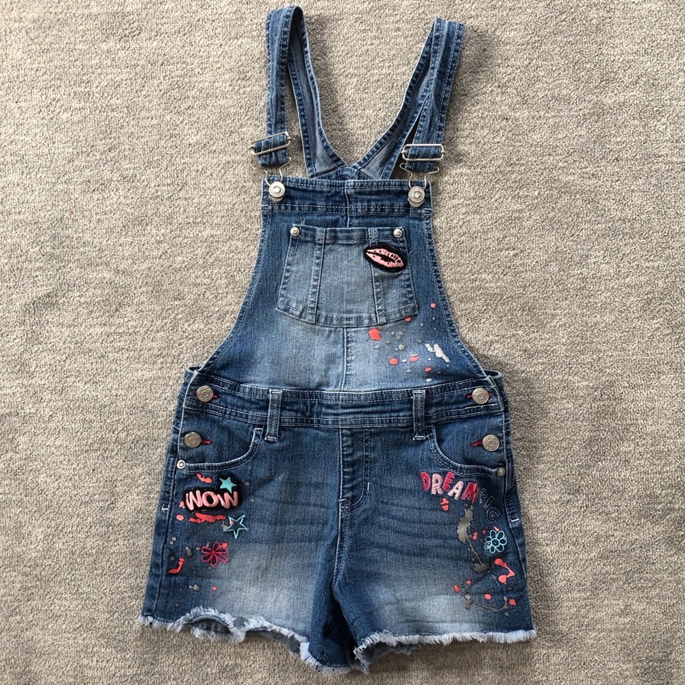 Jordache Denim Overall Shorts